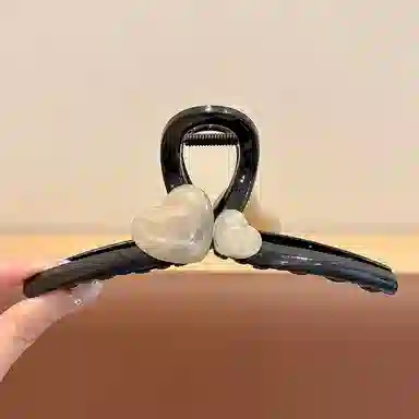 希铃 百搭简约 时尚爱心 发夹 女款