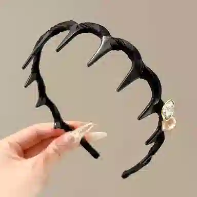 希铃 轻奢高颜值波浪款 亚克力 发箍 女款