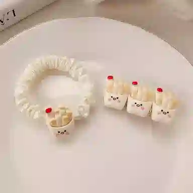 希铃 可爱卡通 亚克力 发夹 女款