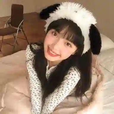 希铃 黑耳朵小狗可爱毛绒 聚酯纤维 发箍 女款