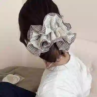 希铃 复古芭蕾风 布艺 发圈 女款