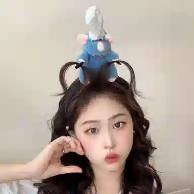 希铃 料理鼠王搞怪可爱创意 亚克力 发箍 女款