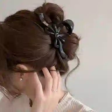 希铃 简约可爱百搭 亚克力 发夹 女款