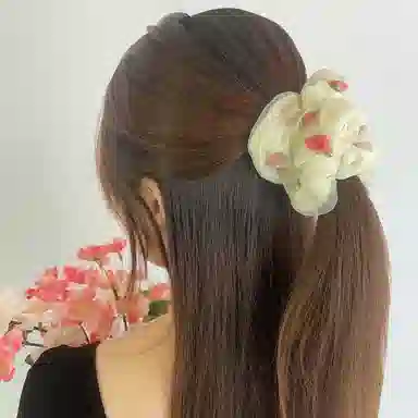 希铃 森系仙美高级感 网纱 发圈 女款