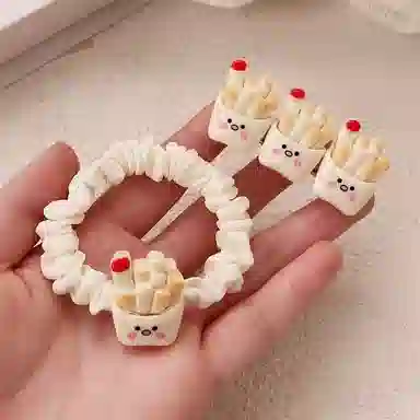 希铃 可爱卡通 亚克力 发夹 女款