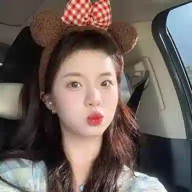 希铃 超可爱小熊 毛绒蝴蝶结 涤纶 发箍 女款