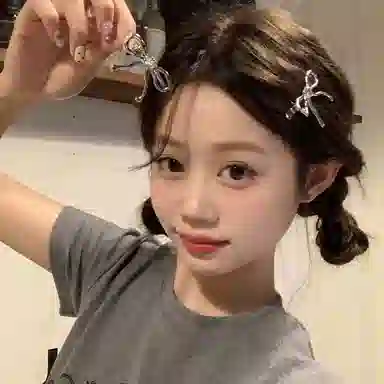 希铃 甜酷风少女感 简约 金属 发夹 女款