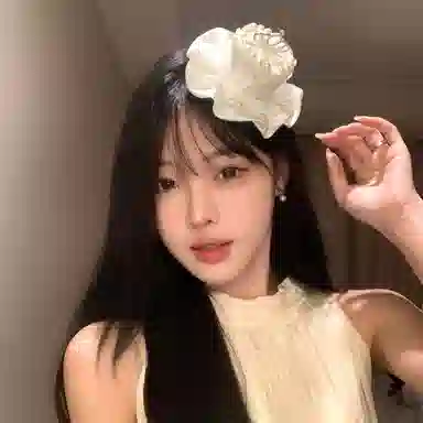 希铃 超级甜心生日蛋糕蕾丝花边侧边鸭嘴夹 棉麻 发夹 女款