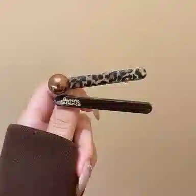 希铃 高级感精致 亚克力 发夹 女款