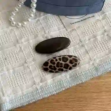 希铃 时尚优雅简约 亚克力 发夹 女款