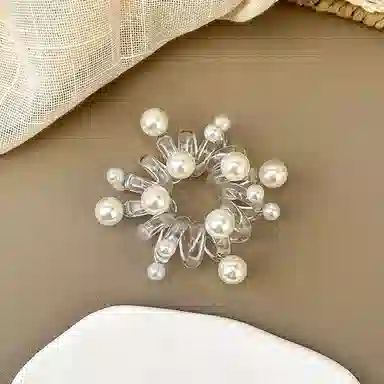 希铃 透明款高弹力电话圈 树脂 发圈/头绳 女款