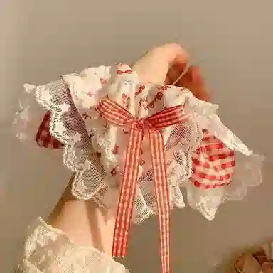 希铃 超甜美樱桃果酱 布艺 发圈 女款