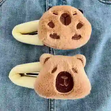 希铃 温暖萌趣 聚酯纤维 发夹 女款