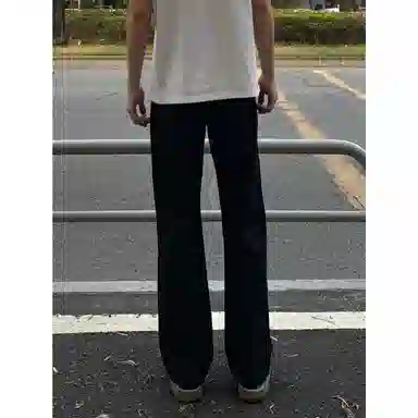 虫小绿 美式潮流薄款多功能伞兵长裤休闲裤 男女同款