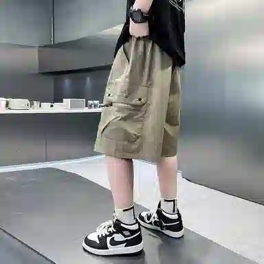 雅鹿 大气潮流时尚短裤 青少年