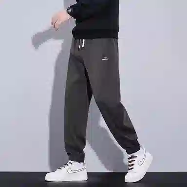 赛瀚 束脚哈伦裤男生时尚百搭户外运动长裤子男美式潮牌高街风抽绳松紧腰多口袋设计基础款青少年潮流帅气显高显瘦宽松休闲裤 男女同款