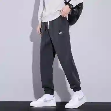 赛瀚 束脚哈伦裤男生时尚百搭户外运动长裤子男美式潮牌高街风抽绳松紧腰多口袋设计基础款青少年潮流帅气显高显瘦宽松休闲裤 男女同款