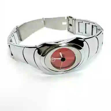 HNK Quartz Stainless Steel White Dial