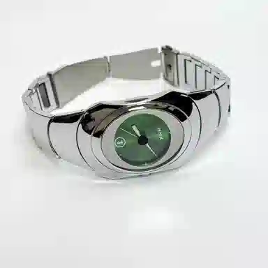HNK Quartz Stainless Steel White Dial