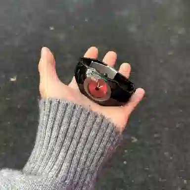 HNK Quartz Stainless Steel White Dial