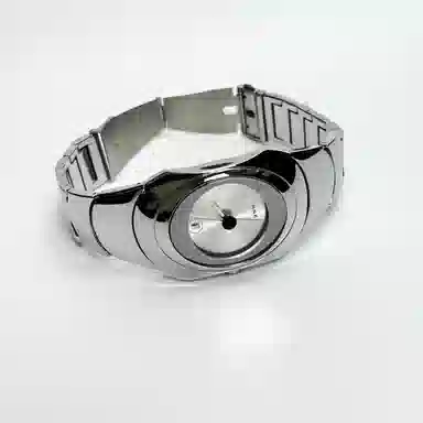 HNK Quartz Stainless Steel White Dial