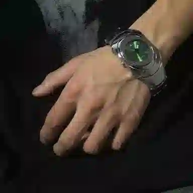 HNK Quartz Stainless Steel White Dial