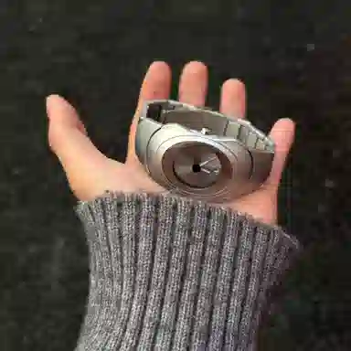 HNK Quartz Stainless Steel White Dial