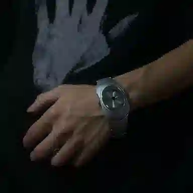 HNK Quartz Stainless Steel White Dial