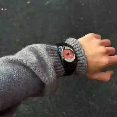 HNK Quartz Stainless Steel White Dial