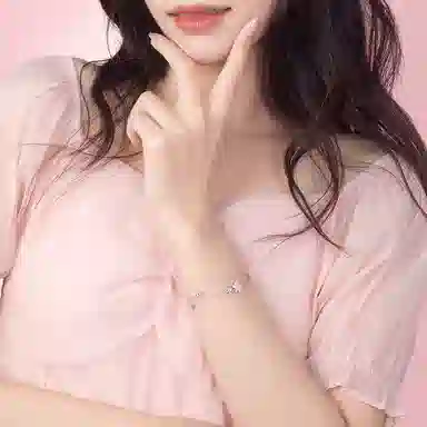 【S925银 落樱缤纷 】 七好美银 樱花漫舞轻奢精致浪漫甜美小众设计简约高级甜美少女心氛围感仪式感纪日常百搭 银 手链 女款