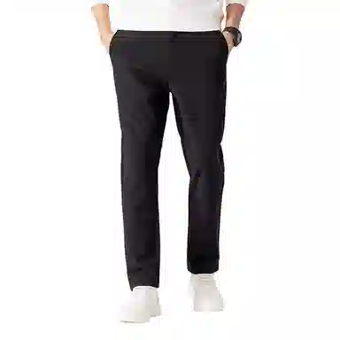 李生制造 百搭时尚舒适保暖直筒休闲裤 男款