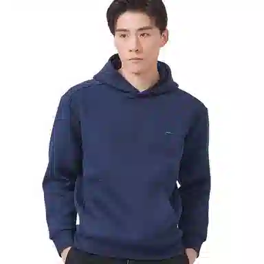 李生制造 海豚系列连帽宽松休闲上衣长袖卫衣 男款