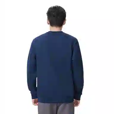 李生制造 海豚系列  休闲百搭圆领合身长袖卫衣 男款