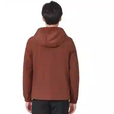 李生制造 两面穿时尚连帽运动休闲夹克 男款