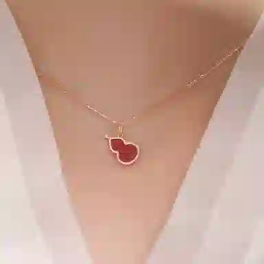 千叶珠宝 福禄双至 玛瑙 吊坠 女款