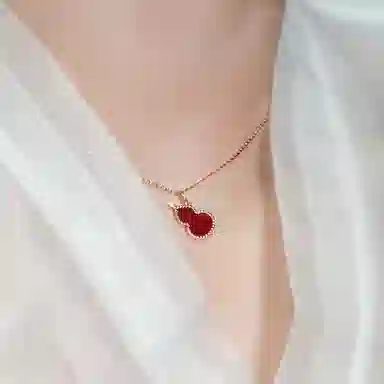 千叶珠宝 福禄双至 玛瑙 吊坠 女款