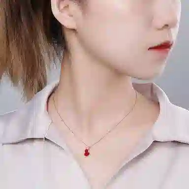 千叶珠宝 福禄双至 玛瑙 吊坠 女款