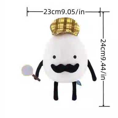 Detective Egg plush 24cm