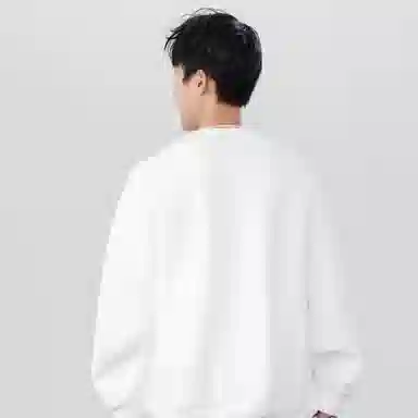 阿凡迪 美式高街复古个性仿刺绣多巴胺卡通图案字母印花宽松日常通勤休闲运动经典百搭长袖氛围感学院风套头圆领卫衣 男女同款