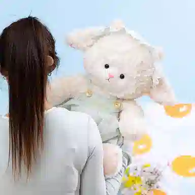 PUDOWRABBIT 22cm32cm45cm
