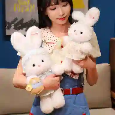 PUDOWRABBIT 35cm45cm55cm