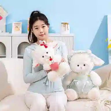 PUDOWRABBIT 22cm32cm45cm