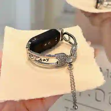 导维 表带 小米红米适用 金属材质 简约金属表带男女同款