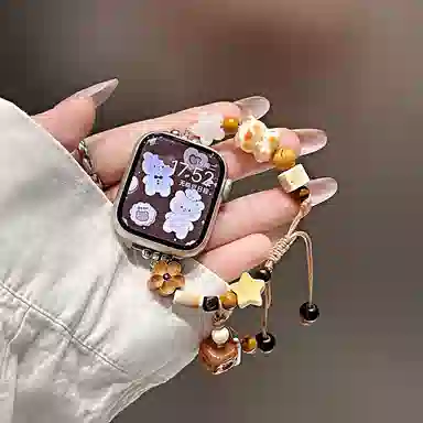导维 手表表带 苹果适用 织物材质 男女通用高雅休闲品味