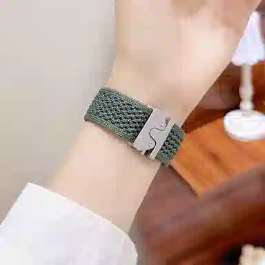 导维 华为适用 手表表带 尼龙材质 表带手表带活力款伞扣尼龙针织腕带透气手表链男女士手环替换带
