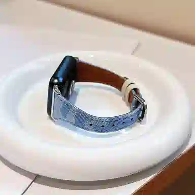 导维 小米适用 手表表带 牛仔皮材质 男女通用