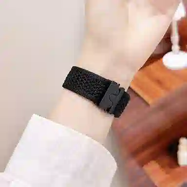 导维 华为适用 手表表带 尼龙材质 表带手表带活力款伞扣尼龙针织腕带透气手表链男女士手环替换带
