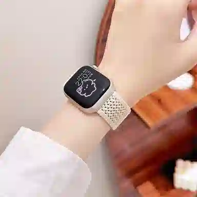 导维 华为适用 手表表带 尼龙材质 表带手表带活力款伞扣尼龙针织腕带透气手表链男女士手环替换带