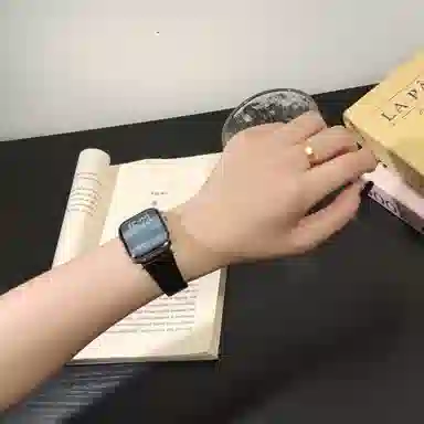 导维 表带 荣耀适用 真皮材质 经典优雅真皮腕带男女通用