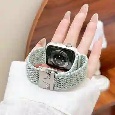 导维 华为适用 手表表带 尼龙材质 表带手表带活力款伞扣尼龙针织腕带透气手表链男女士手环替换带